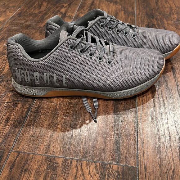 NoBull Grey Gum Trainers size 12.5 in EUC best training workout brand - Picture 1 of 10